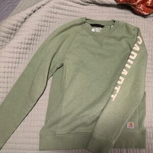 WOMEN'S RELAXED FIT MIDWEIGHT GRAPHIC CREWNECK SWEATSHIRT